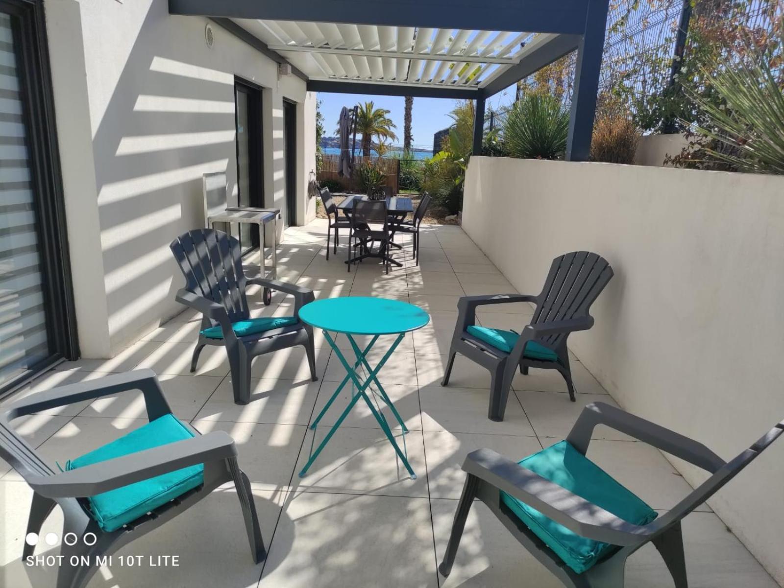 O Fil De L'Eau Bandol - App A05 - T3 Avec Jardin Et Terrasse Apartment Exterior photo